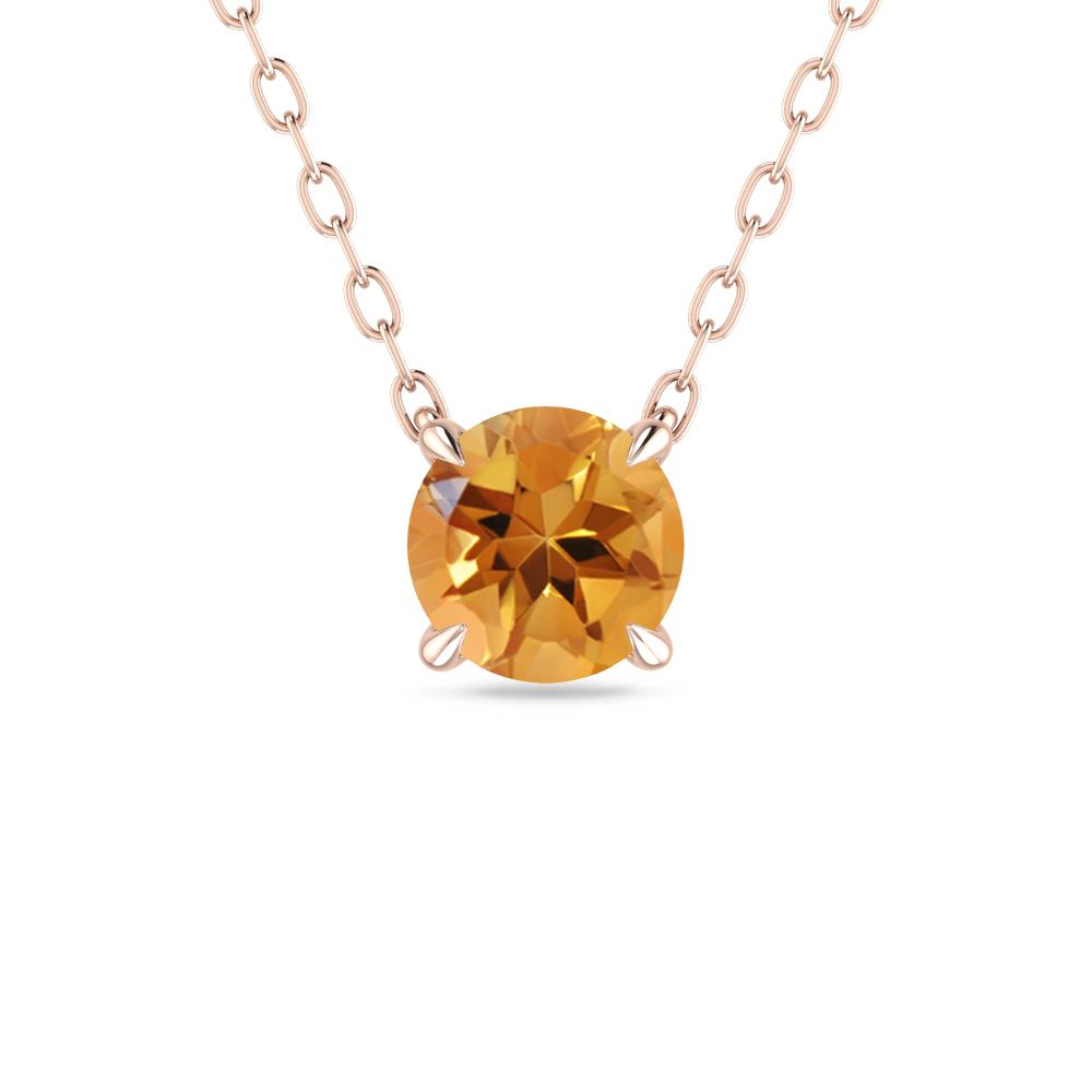 Rose Gold - Citrine