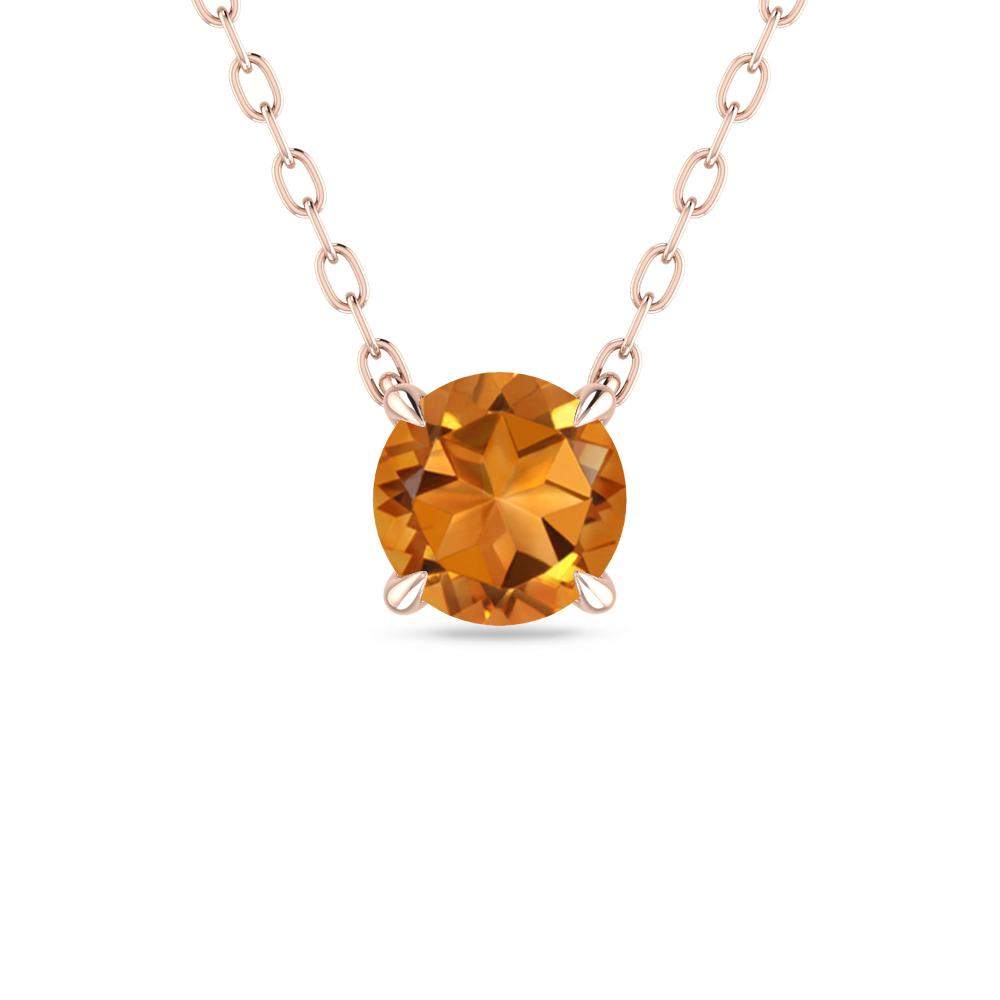 Rose Gold - Citrine