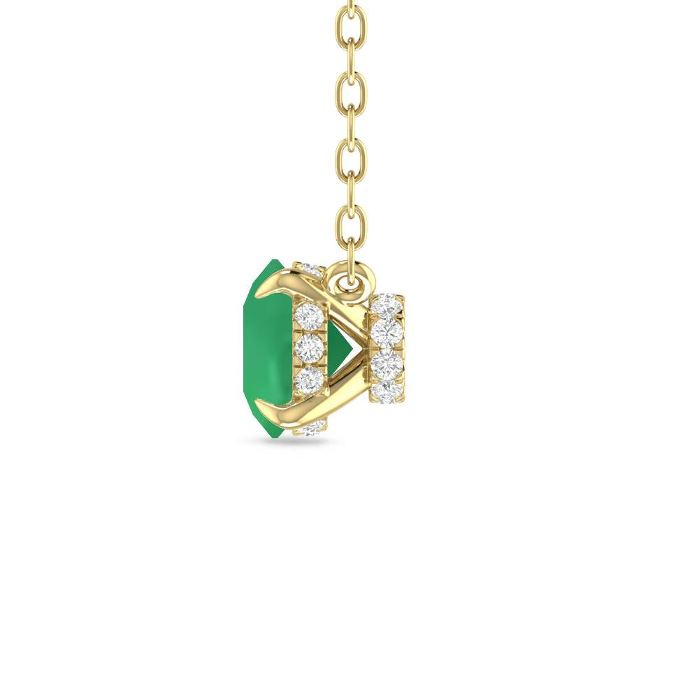 Yellow Gold - Emerald