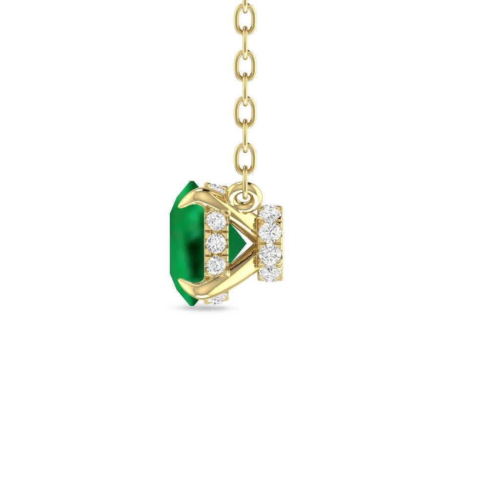 Yellow Gold - Emerald