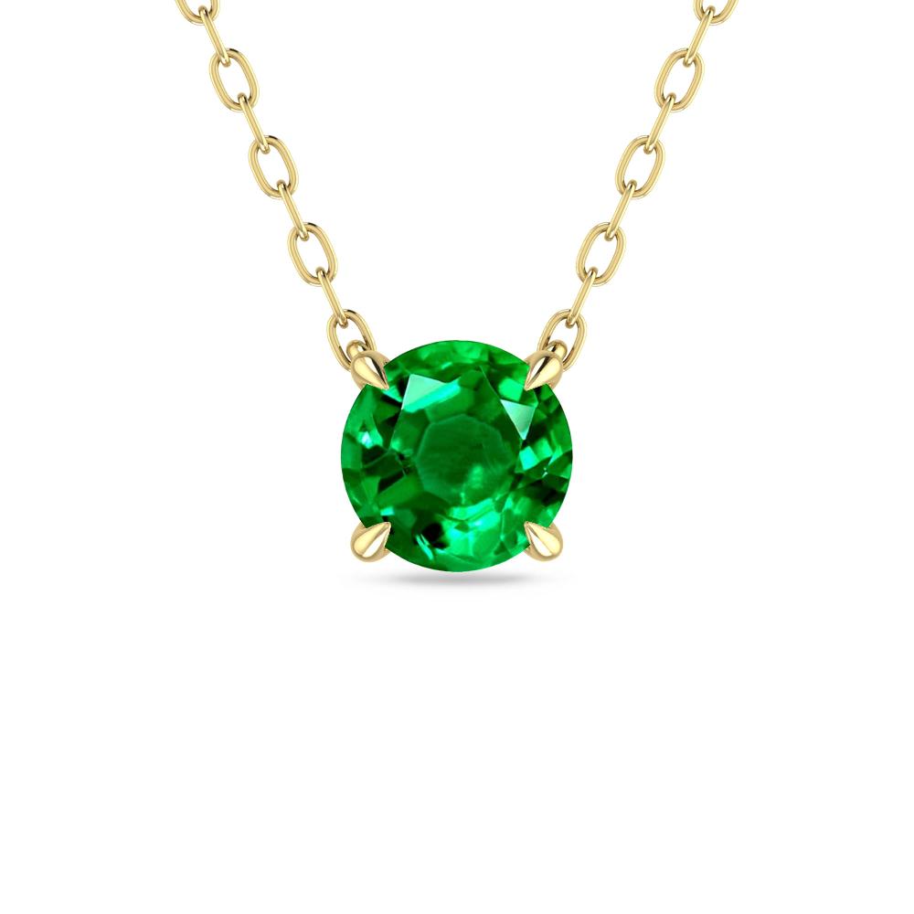 Yellow Gold - Emerald