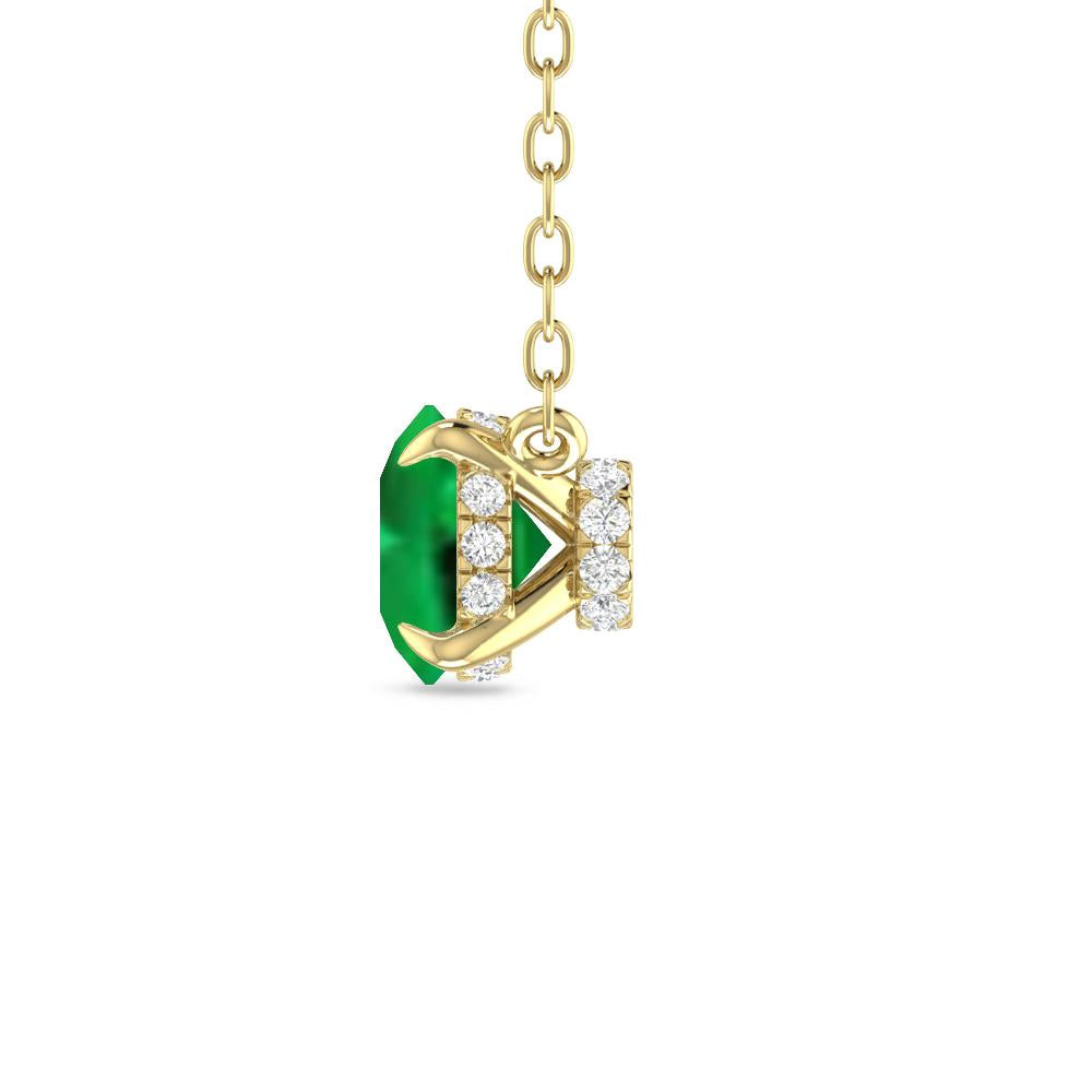 Yellow Gold - Emerald