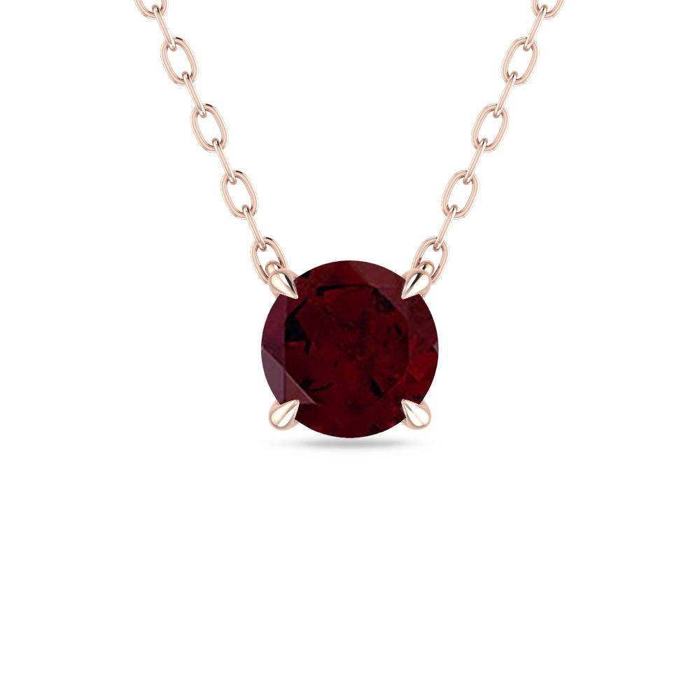 Rose Gold - Garnet