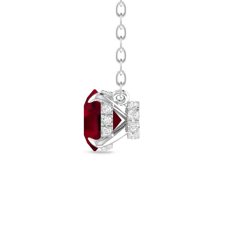 White Gold - Garnet