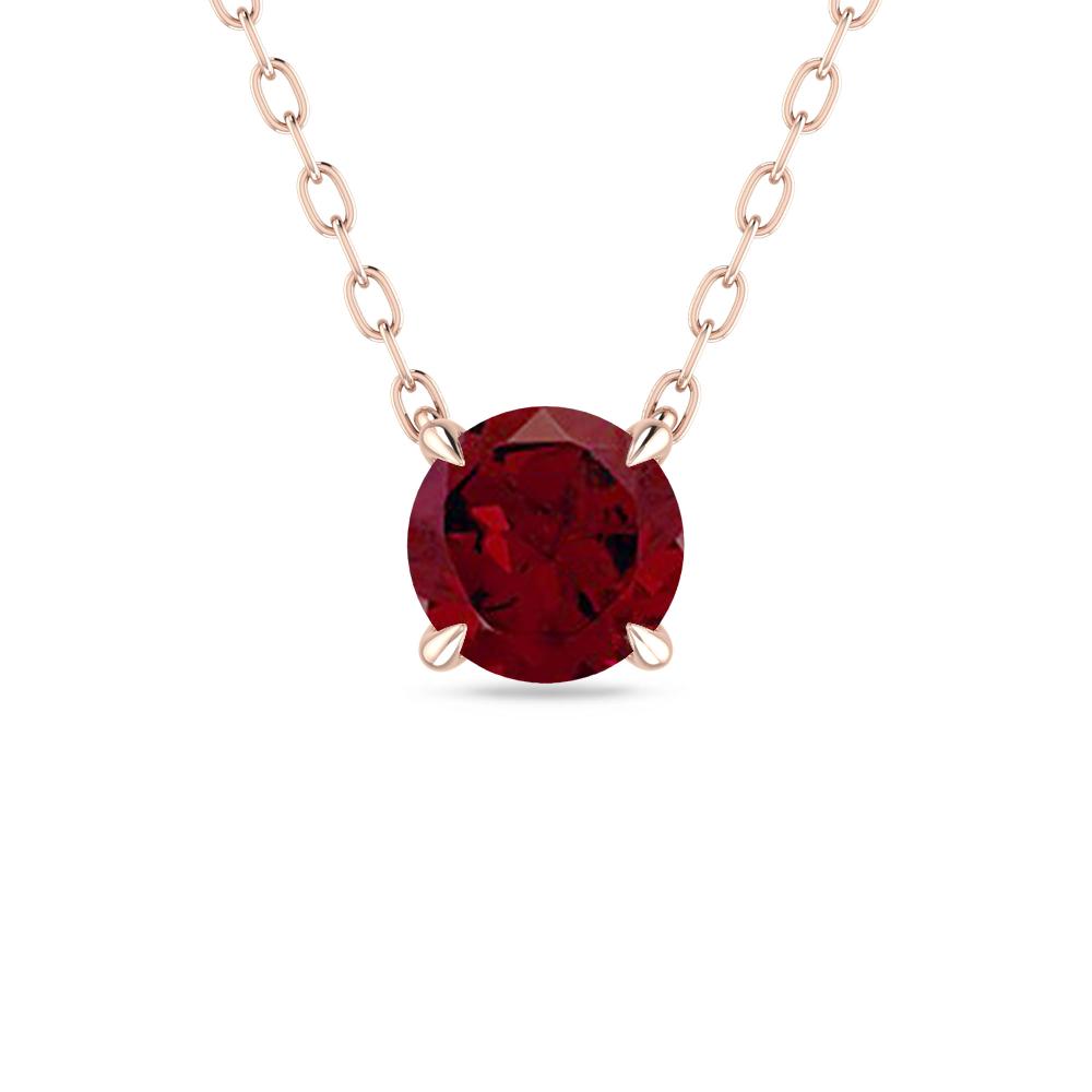 Rose Gold - Garnet