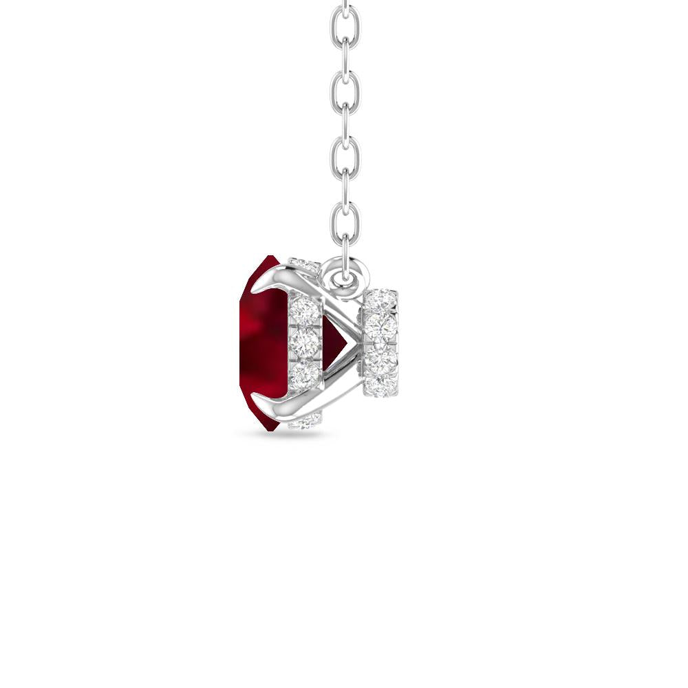 White Gold - Garnet