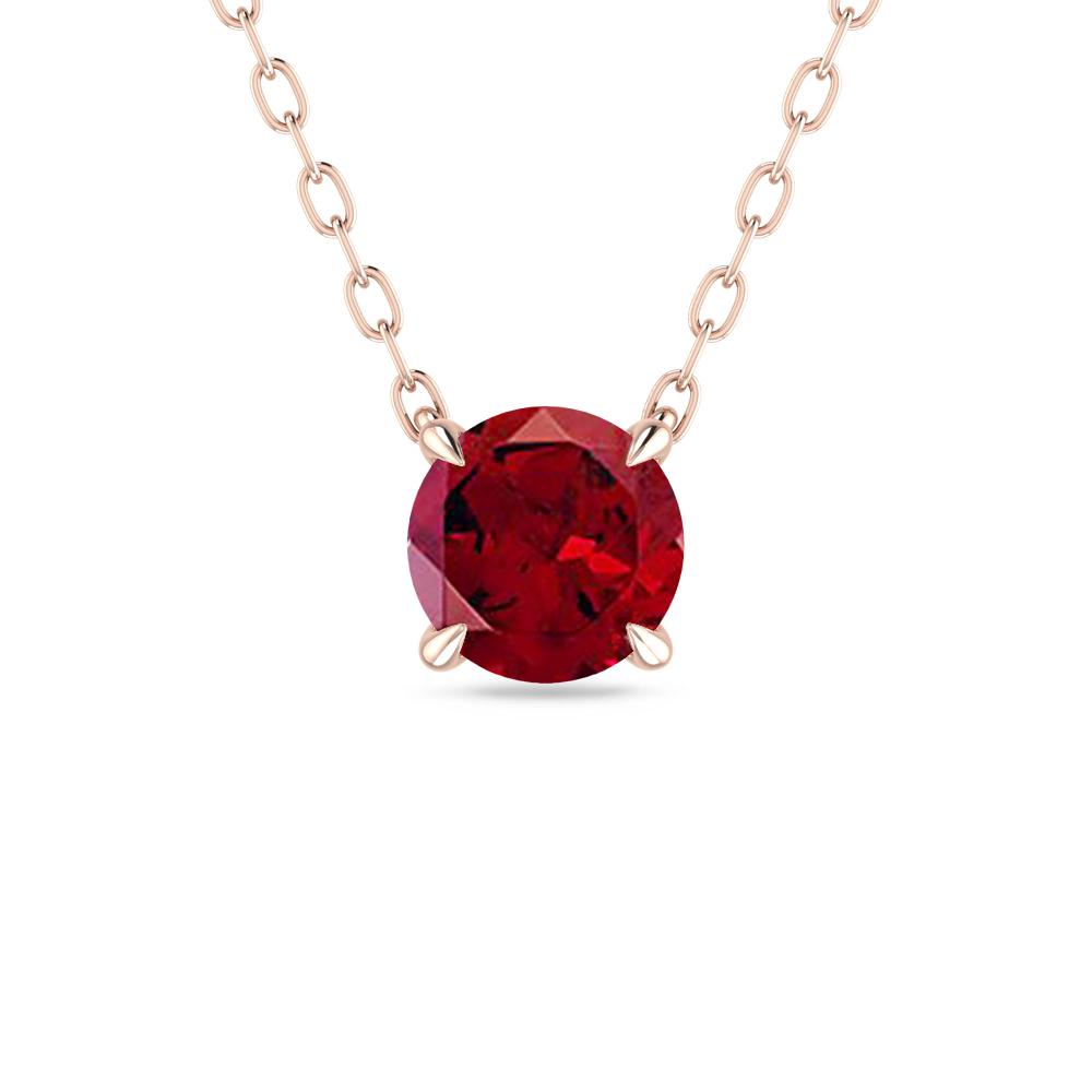 Rose Gold - Garnet