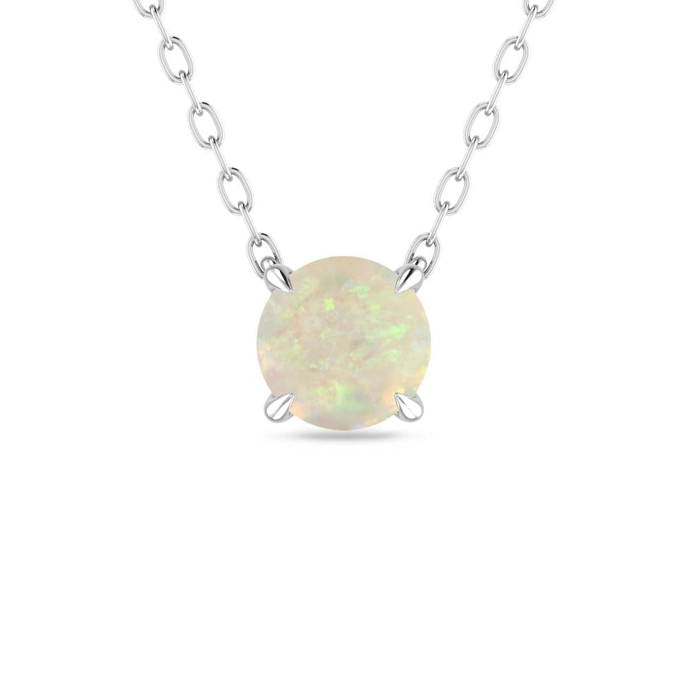 White Gold - Opal