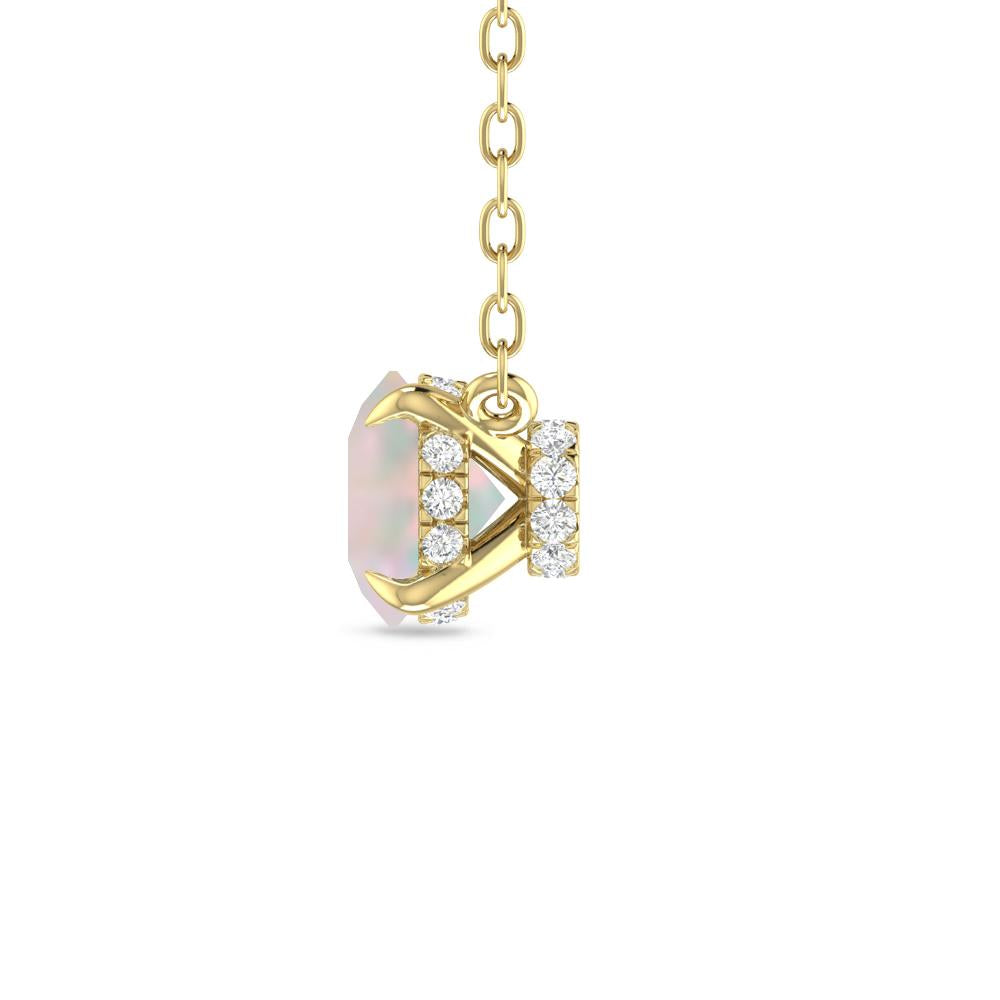 Yellow Gold - Opal