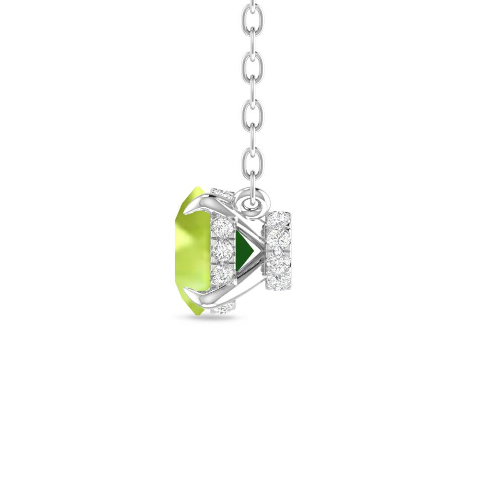 White Gold - Peridot