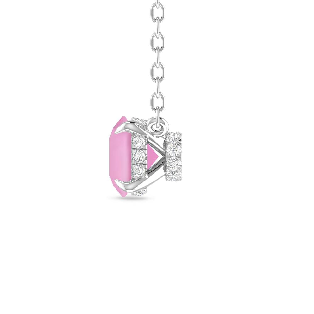 White Gold - Pink Tourmaline