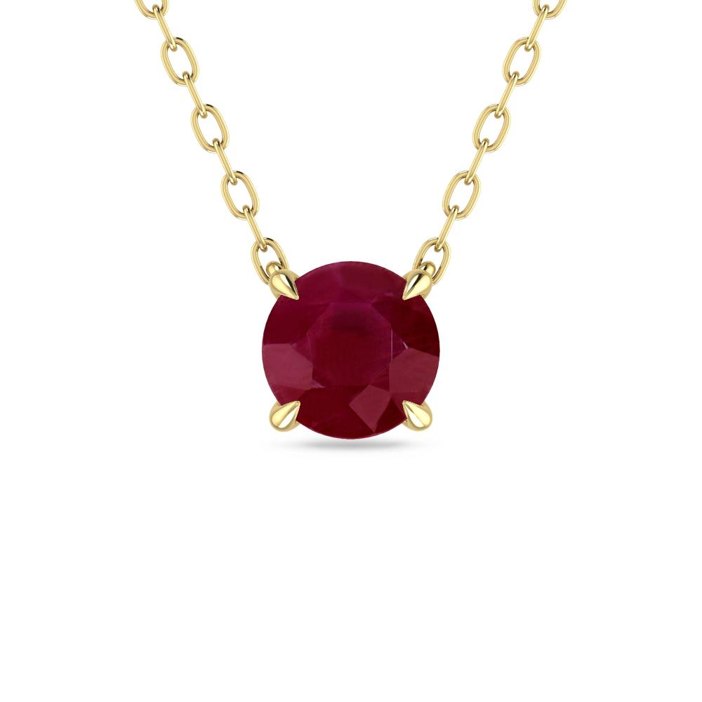 Yellow Gold - Ruby