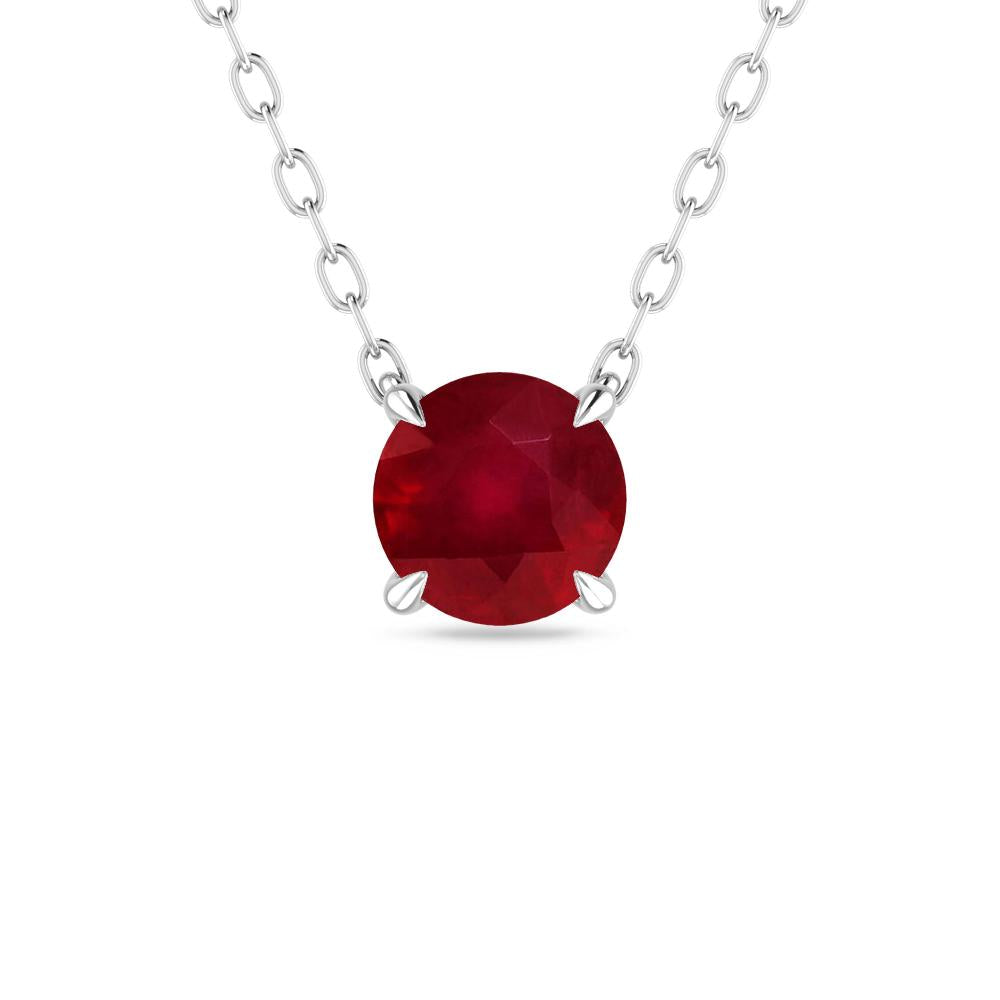 White Gold - Ruby