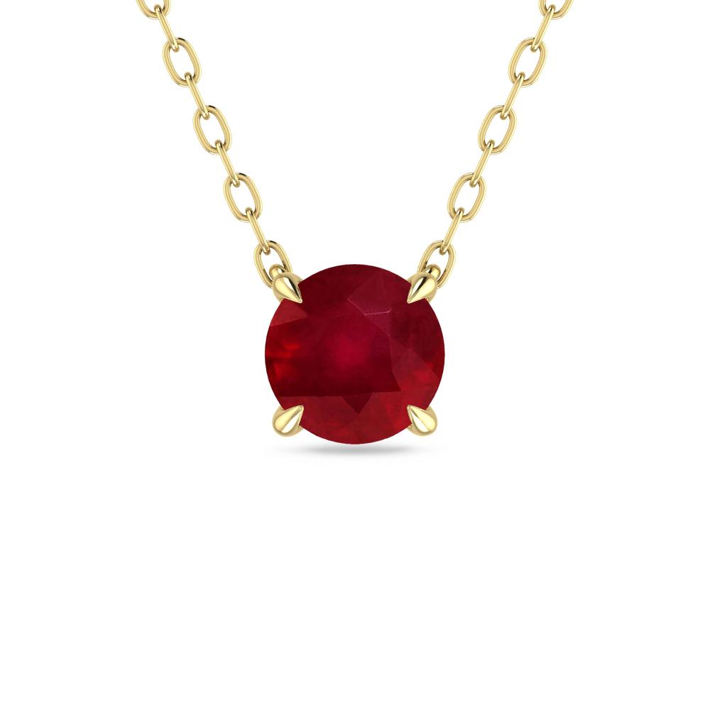 Yellow Gold - Ruby