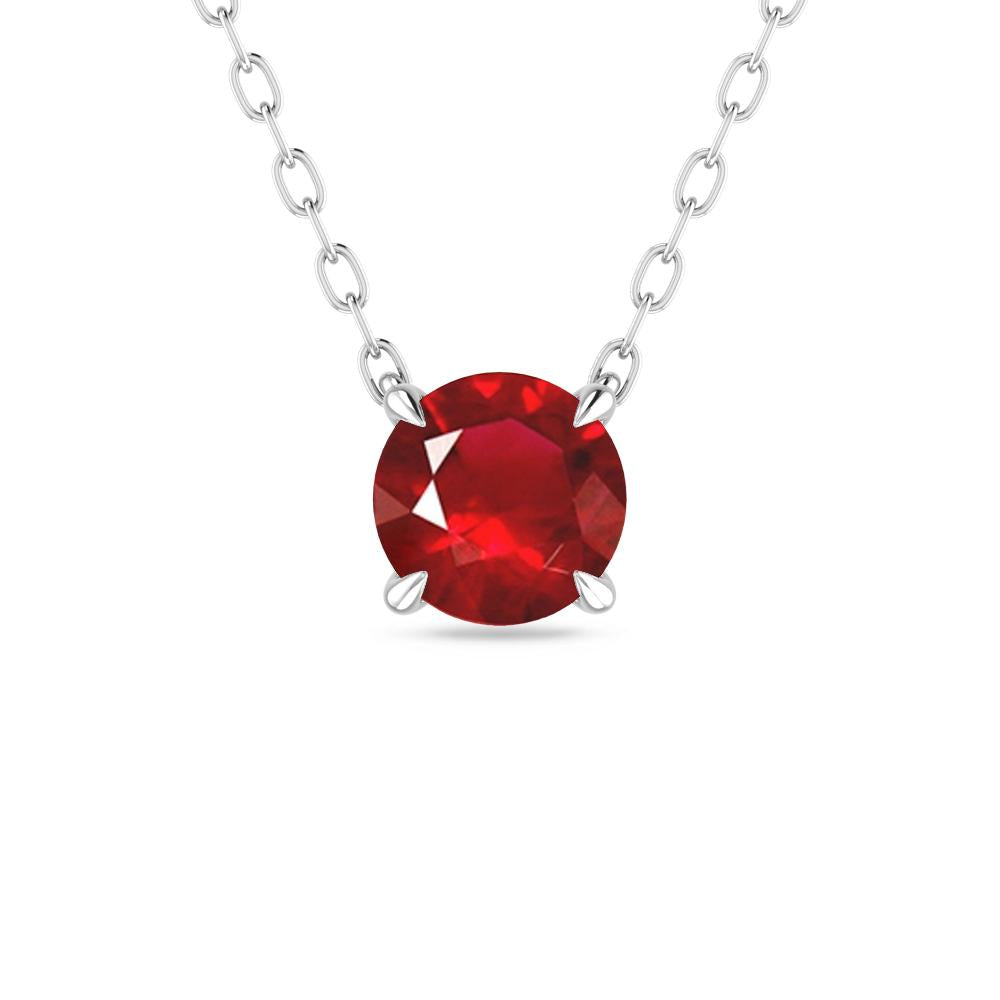 White Gold - Ruby