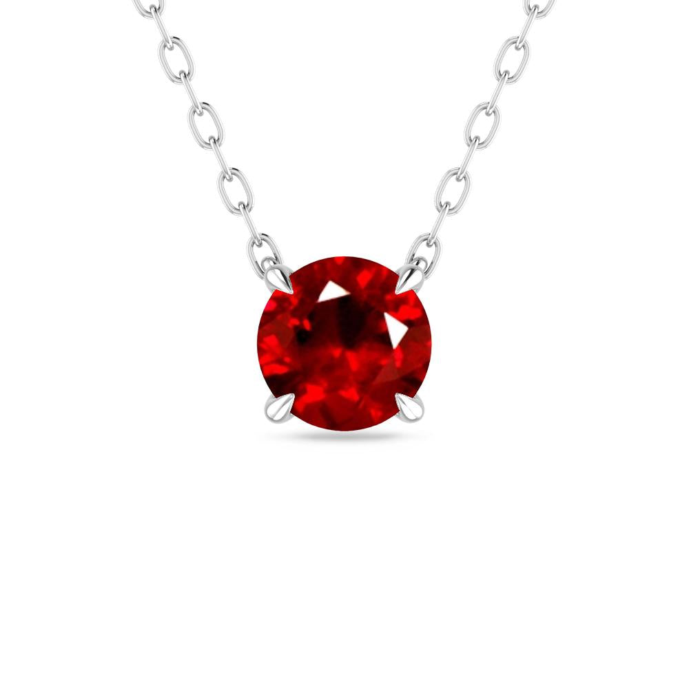 White Gold - Ruby