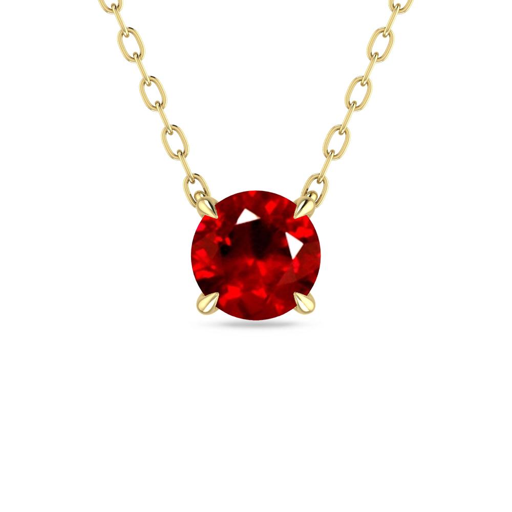 Yellow Gold - Ruby