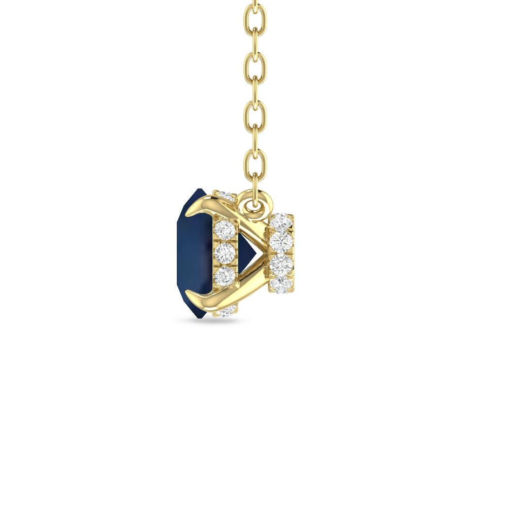 Yellow Gold - Sapphire