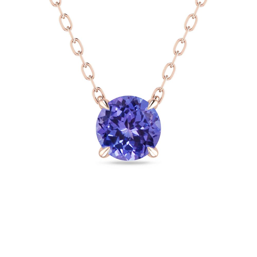 Rose Gold - Tanzanite