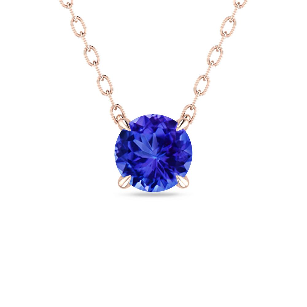 Rose Gold - Tanzanite