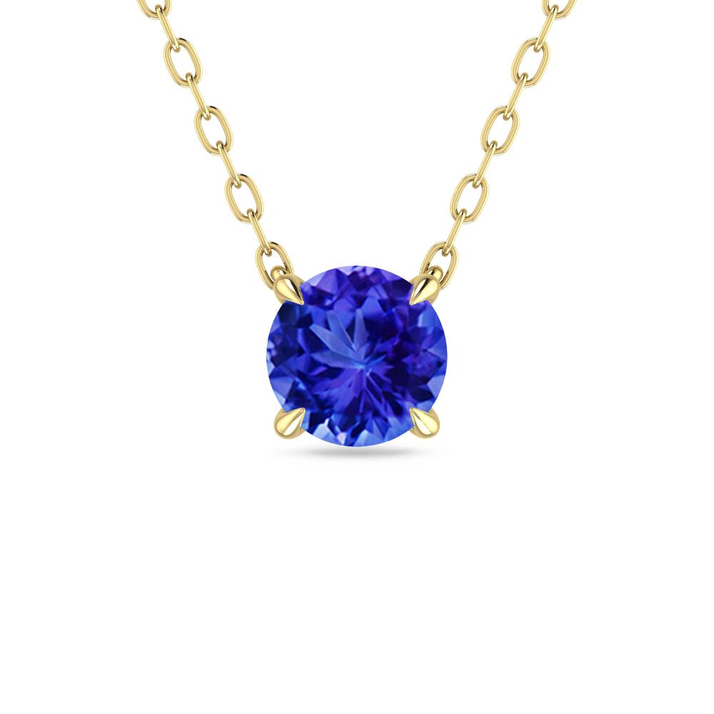 Yellow Gold - Tanzanite