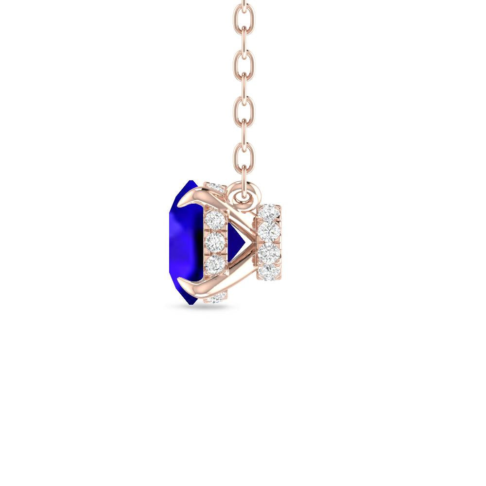 Rose Gold - Tanzanite