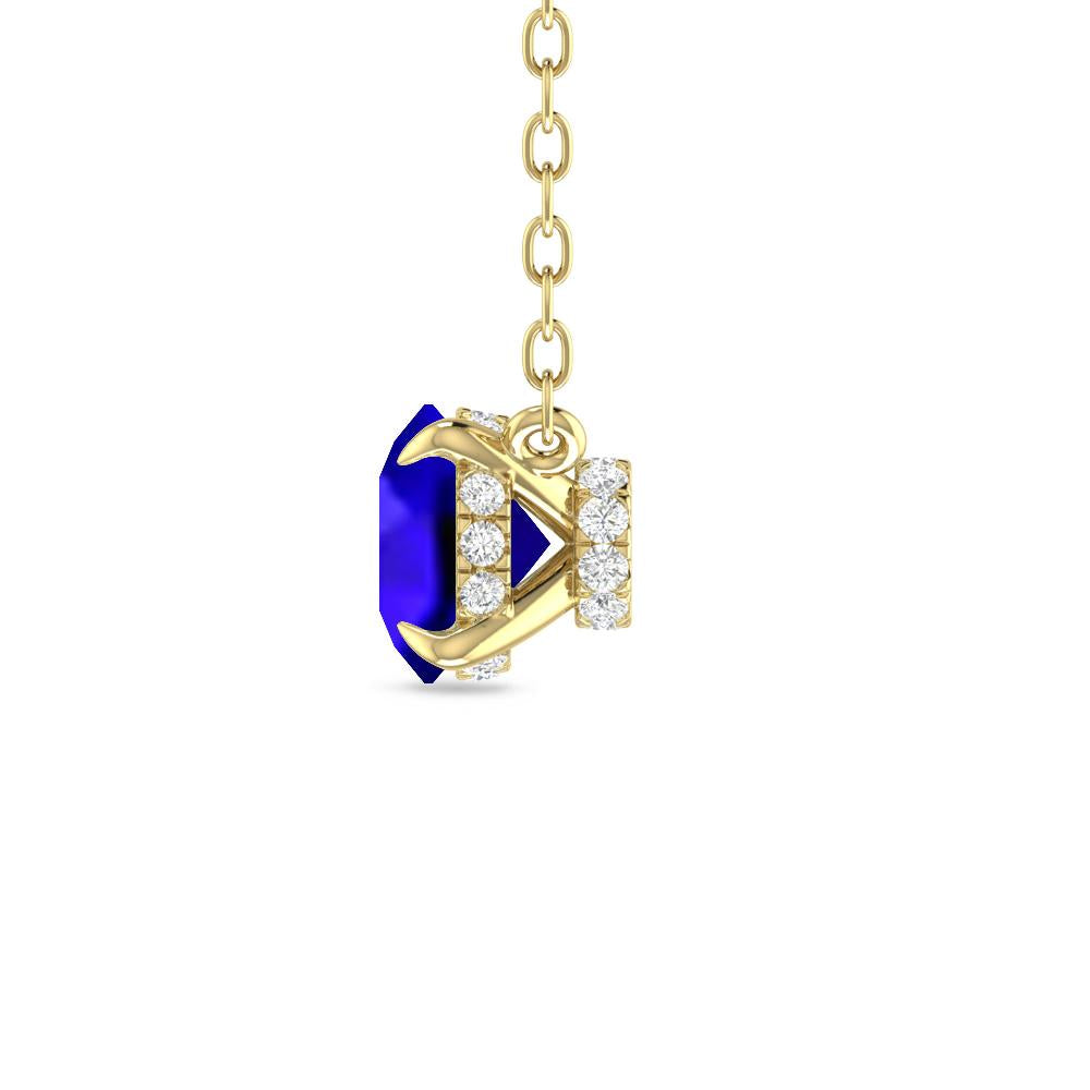 Yellow Gold - Tanzanite