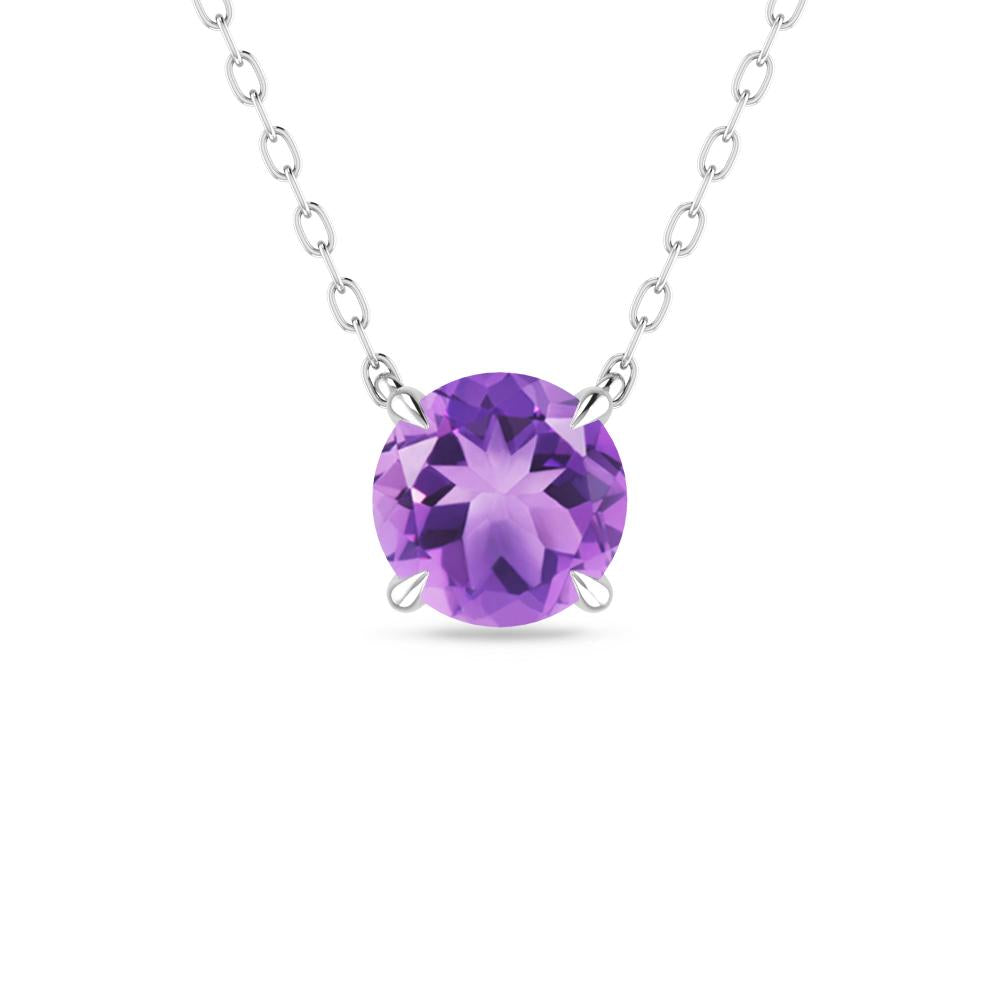 White Gold - Amethyst