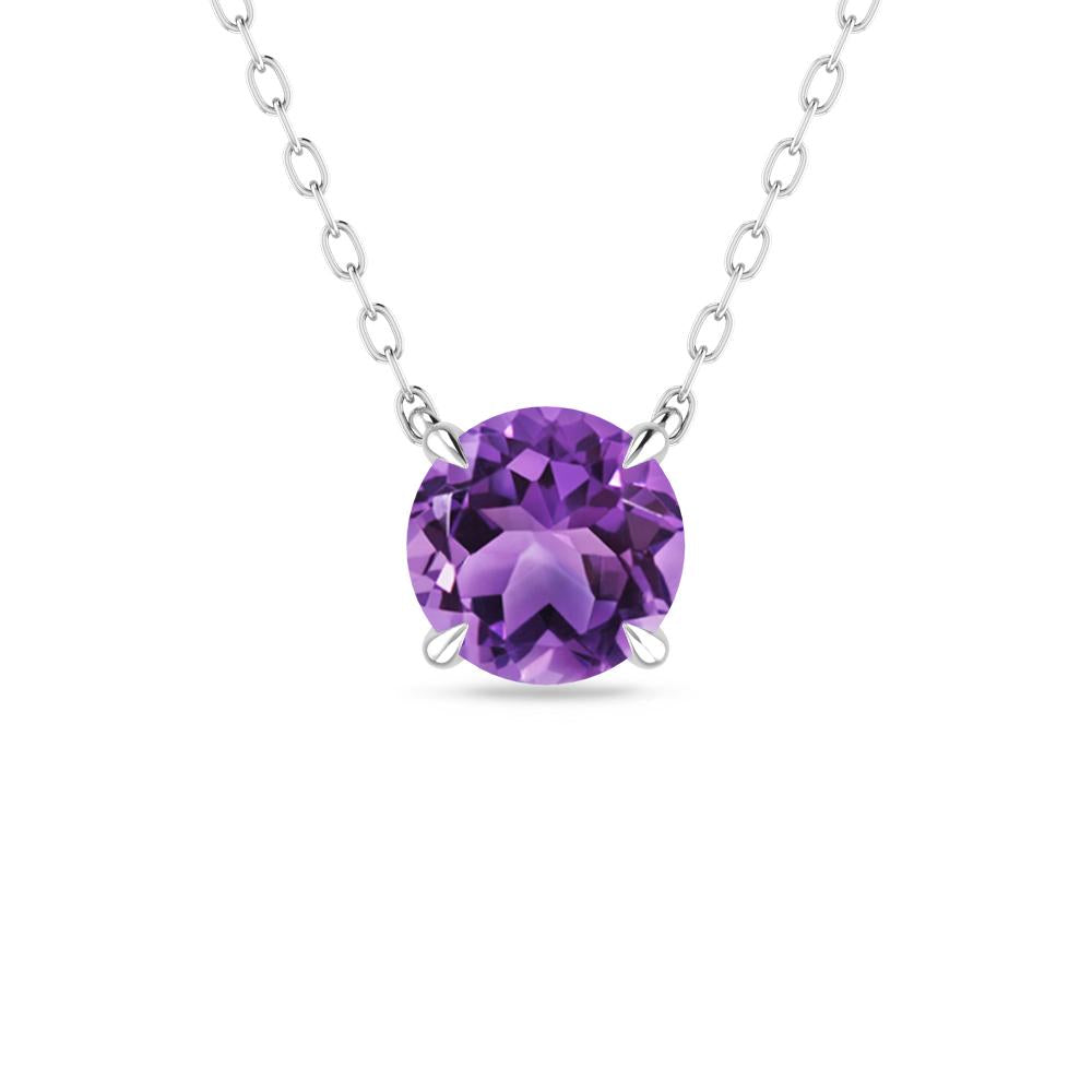 White Gold - Amethyst