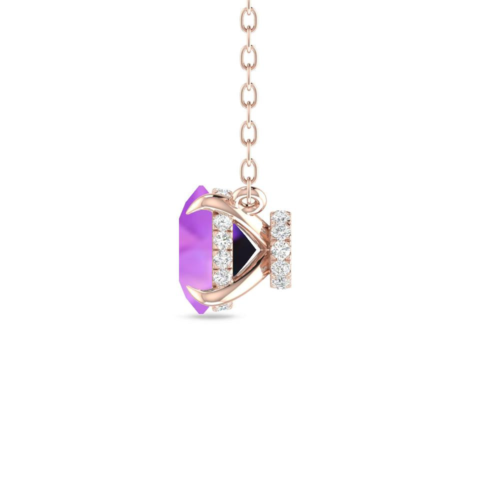 Rose Gold - Amethyst