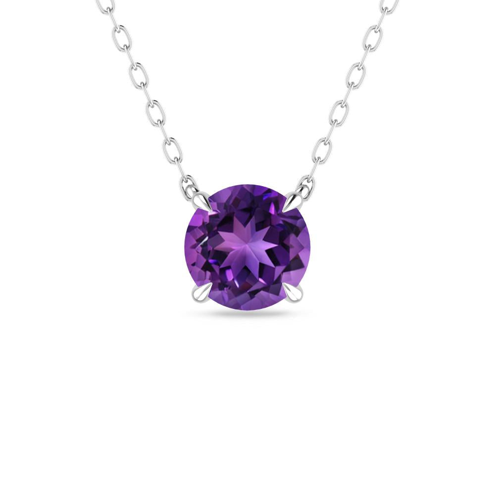 White Gold - Amethyst