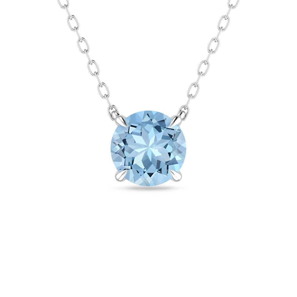 White Gold - Aquamarine