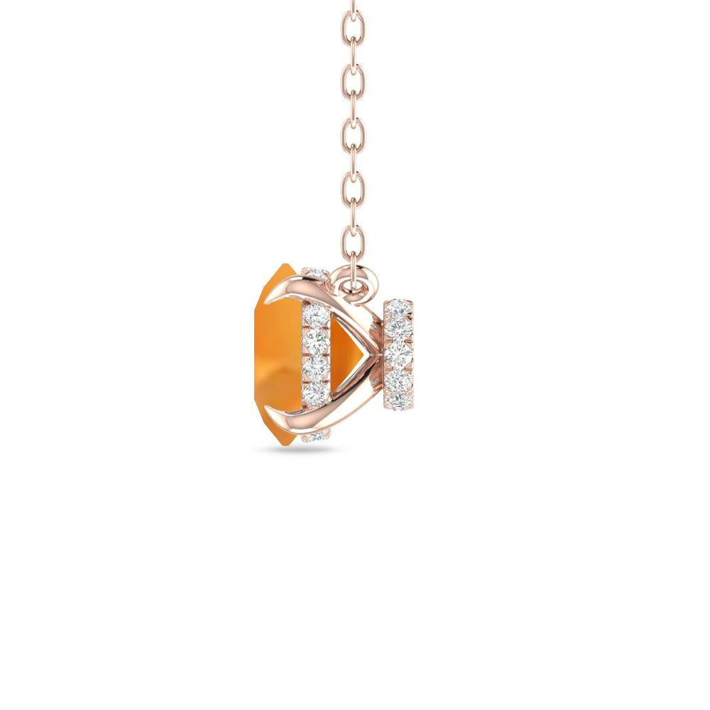 Rose Gold - Citrine