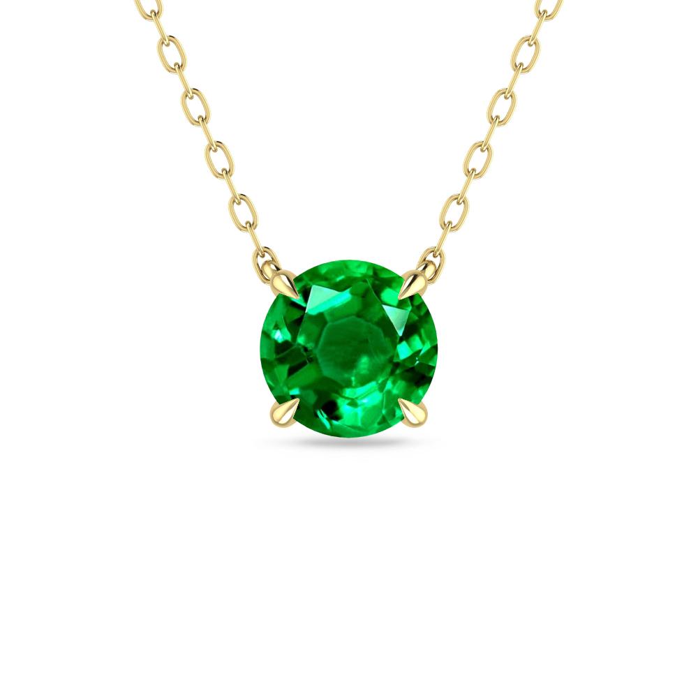 Yellow Gold - Emerald