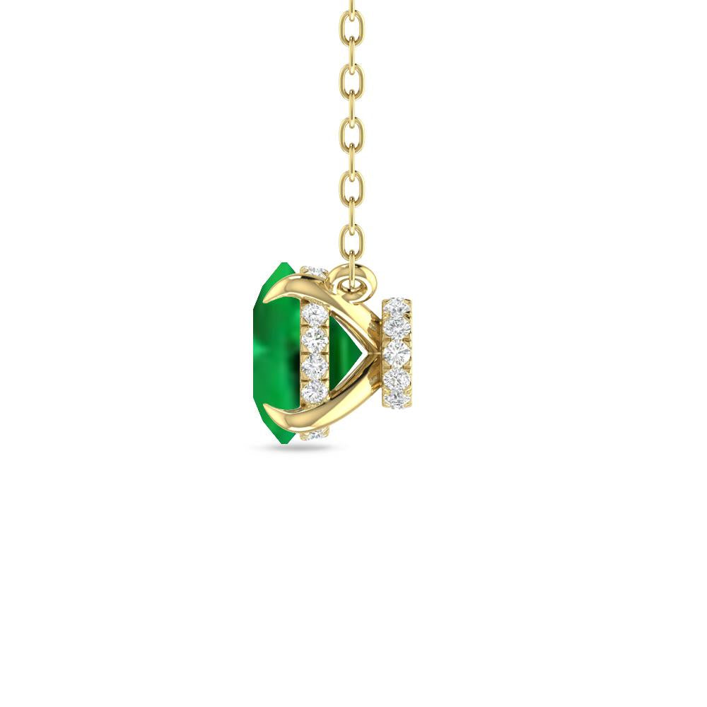 Yellow Gold - Emerald