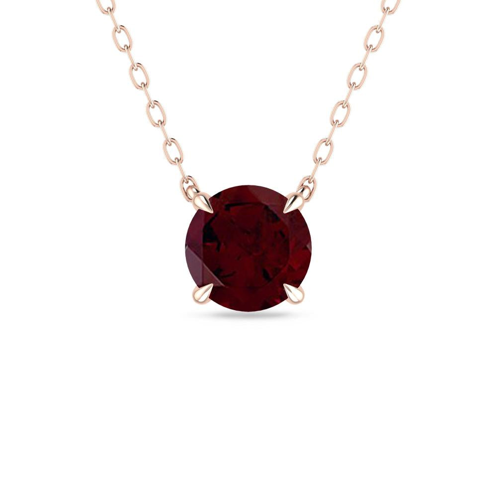 Rose Gold - Garnet