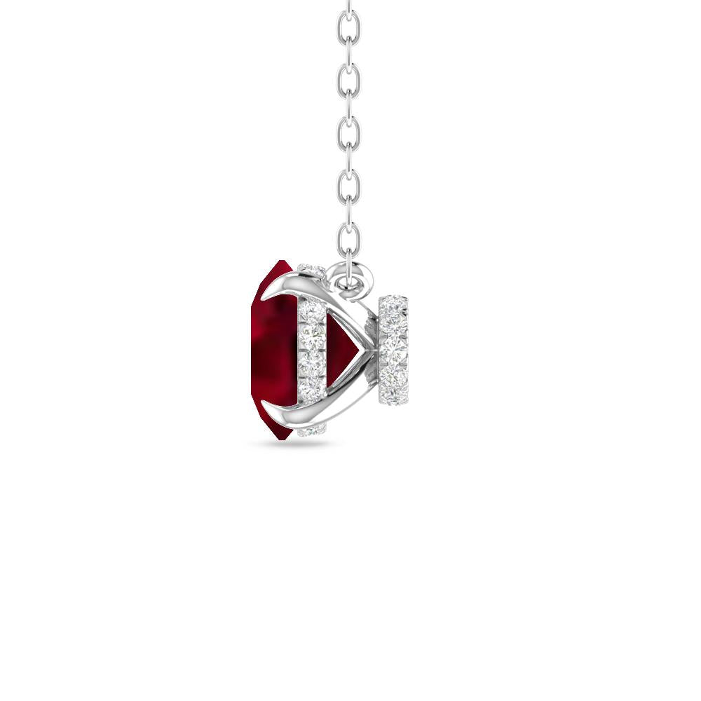 White Gold - Garnet