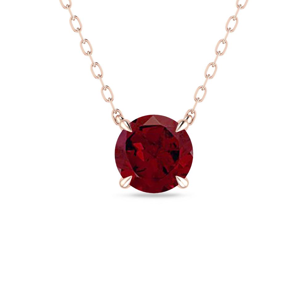 Rose Gold - Garnet