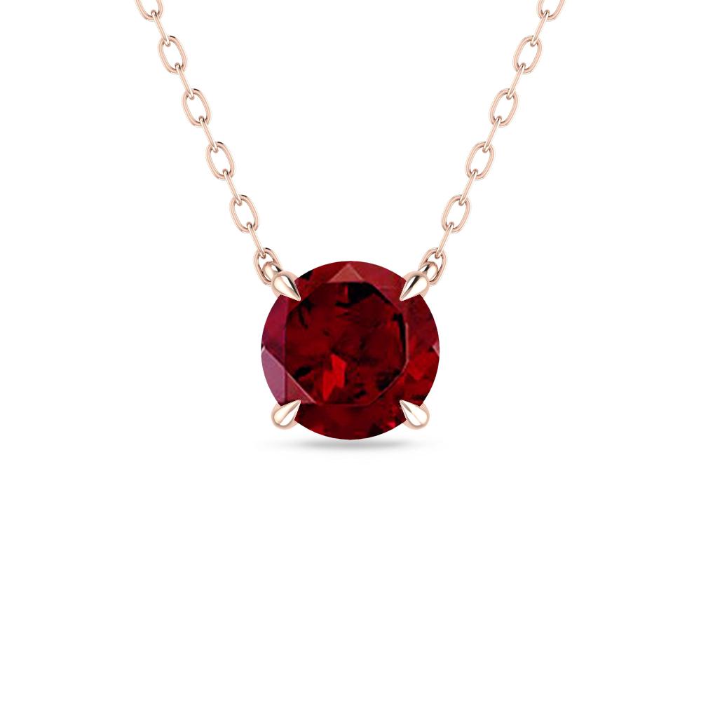 Rose Gold - Garnet