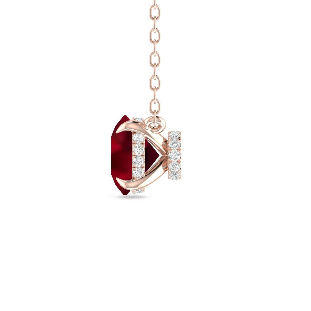 Rose Gold - Garnet