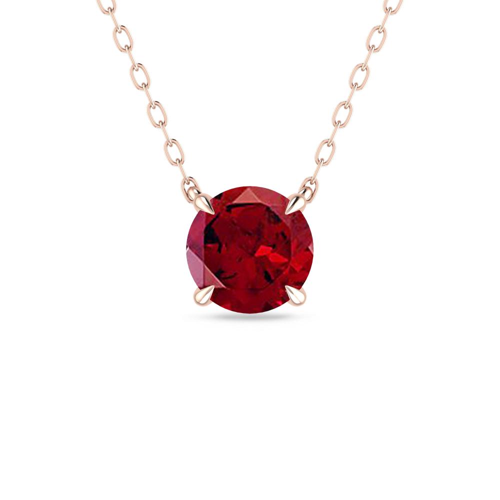 Rose Gold - Garnet