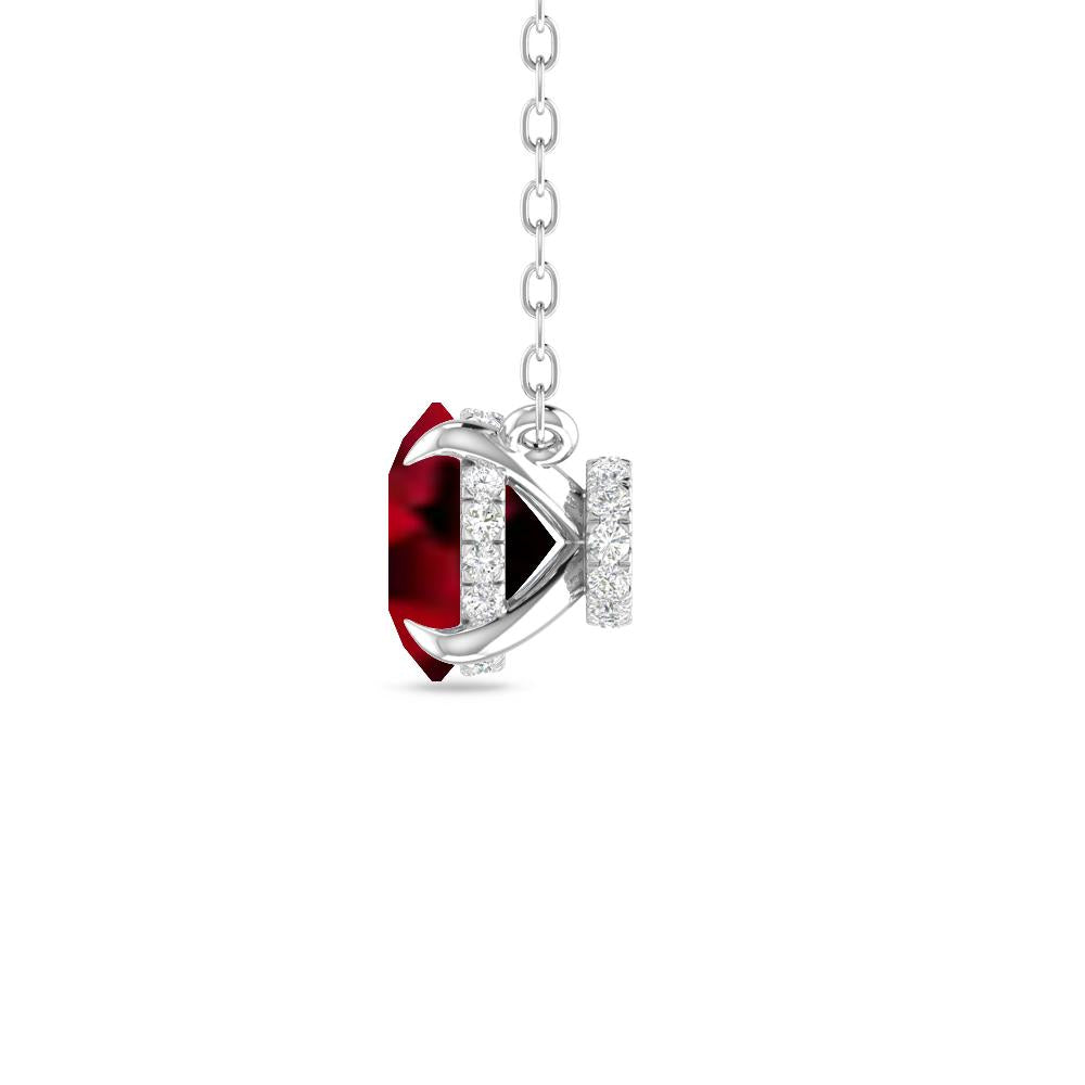 White Gold - Garnet