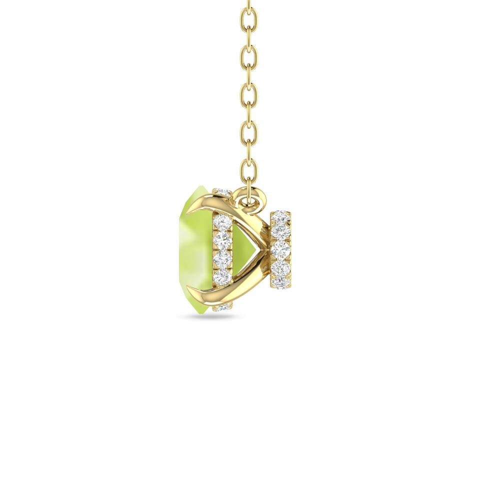 Yellow Gold - Peridot