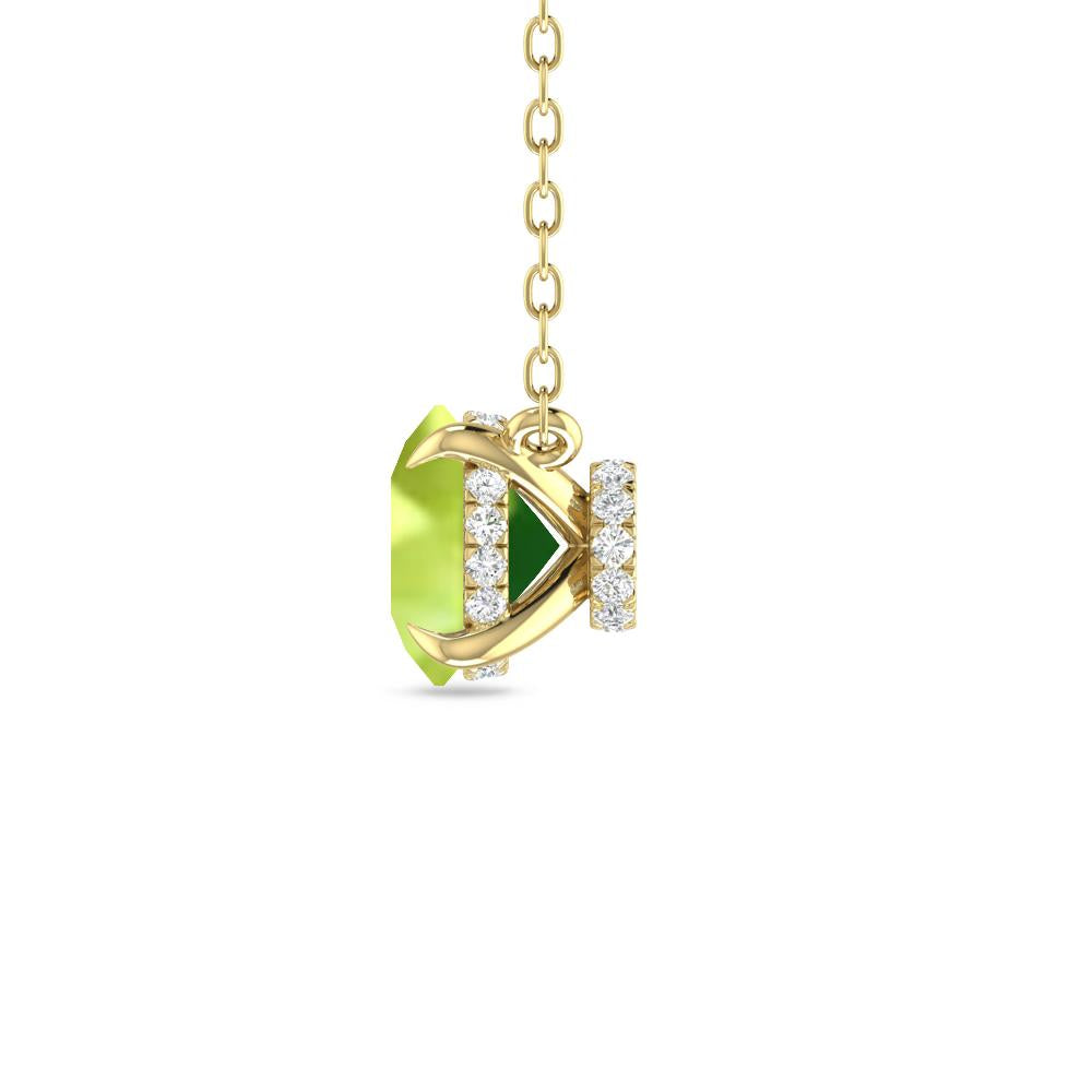 Yellow Gold - Peridot