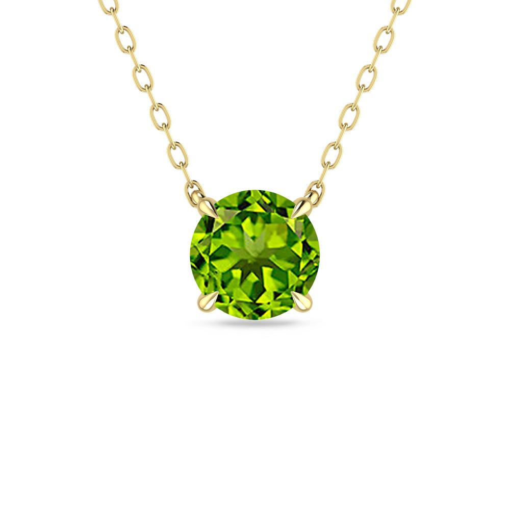 Yellow Gold - Peridot