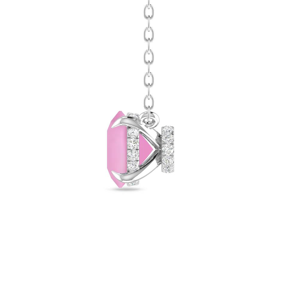 White Gold - Pink Tourmaline