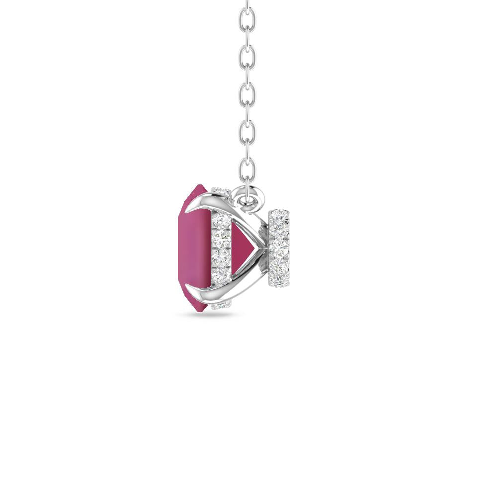 White Gold - Pink Tourmaline