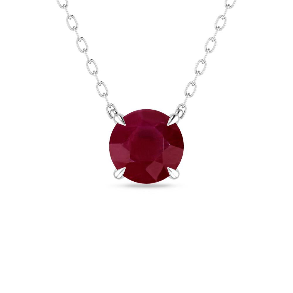 White Gold - Ruby