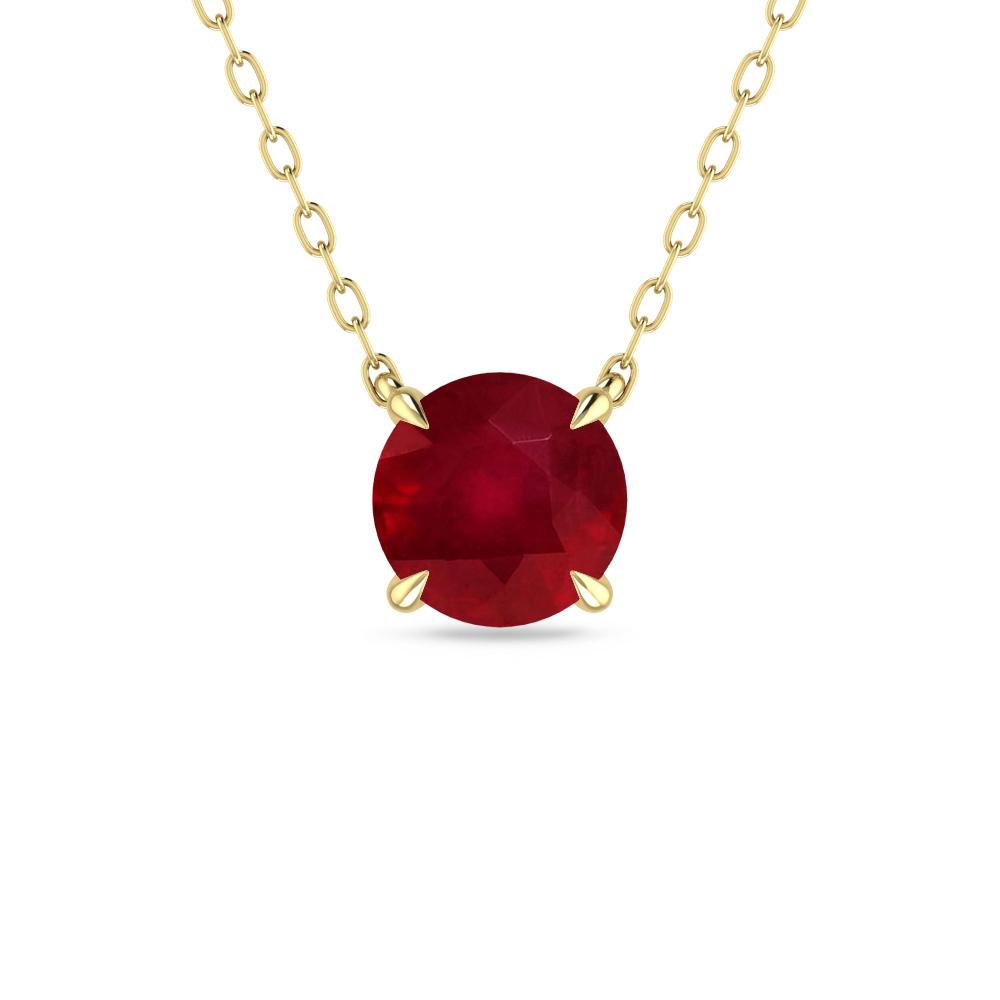 Yellow Gold - Ruby