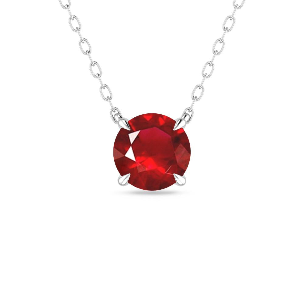 White Gold - Ruby